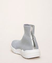 Tenis-Meia-Feminino-Oneself-Chunky-Knit-Cano-Alto-Cinza-Claro-9964486-Cinza_Claro_4