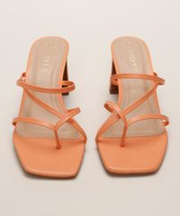 Tamanco-Feminino-Oneself-Salto-Reto-Alto-Laranja-9965015-Laranja_5