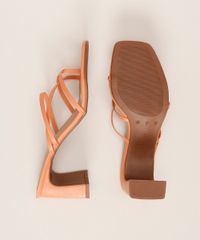 Tamanco-Feminino-Oneself-Salto-Reto-Alto-Laranja-9965015-Laranja_6