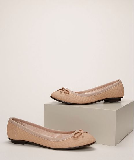 Sapatilha-Feminina-Moleca-Matelasse-Bico-Redondo-com-Laco-Nude-9942344-Nude_1