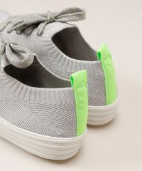 Tenis-Meia-Feminino-Oneself-Texturizado-Knit-Cinza-9963346-Cinza_3