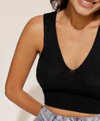 Top-Cropped-de-Trico-Feminino-com-Lurex-Alca-Larga-Decote-V-Preto-9964081-Preto_4