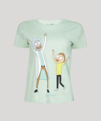 Blusa-Feminina-Rick-and-Morty-Manga-Curta-Decote-Redondo-Verde-Claro-9961960-Verde_Claro_5