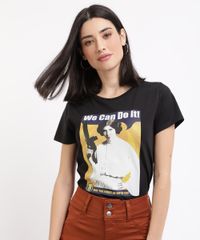 Blusa-Feminina-Leia-Star-Wars-Manga-Curta-Decote-Redondo-Preta-9962101-Preto_1