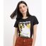 Blusa-Feminina-Leia-Star-Wars-Manga-Curta-Decote-Redondo-Preta-9962101-Preto_1