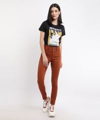 Blusa-Feminina-Leia-Star-Wars-Manga-Curta-Decote-Redondo-Preta-9962101-Preto_3