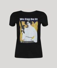 Blusa-Feminina-Leia-Star-Wars-Manga-Curta-Decote-Redondo-Preta-9962101-Preto_5
