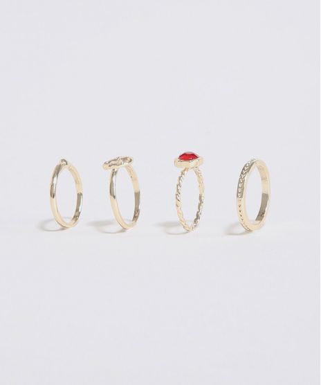 Kit-de-4-Aneis-Femininos-Folheados-Dourado-9964168-Dourado_1