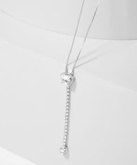 Colar-Feminino-com-Pingente-de-Coracao-Pedra-Zirconia-e-Strass-Prateado-9964425-Prateado_2