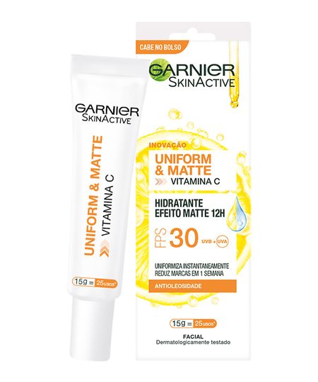 Hidratante-Facial-Garnier-SkinActive-Vitamina-C-Uniform---Matte-FPS-30---15gr-Unico-9964799-Unico_1