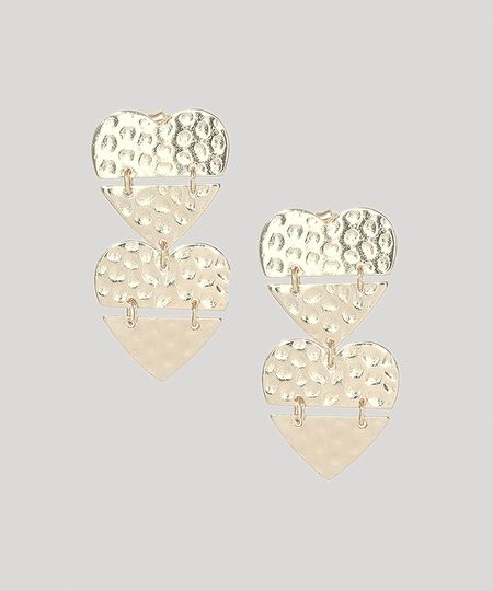 Brinco-Feminino-Coracao-Texturizado-Dourado-9965896-Dourado_1 Brinco-Feminino-Coracao-Texturizado-Dourado-9965896-Dourado_1