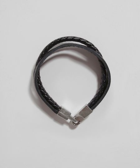 Pulseira-Masculina-Tripla--Preta-9971115-Preto_1 Pulseira-Masculina-Tripla--Preta-9971115-Preto_1