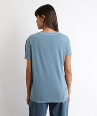 T-Shirt-Feminina-Mindset-Cachorro--New-York-City--Manga-Curta-Decote-Redondo-Azul-9965364-Azul_2