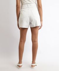 Short-de-Sarja-Feminino-Mindset-Cintura-Alta-com-Fenda-e-Barra-a-Fio-Off-White-9967305-Off_White_2