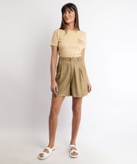 T-Shirt-Feminina-Mindset-Coqueiros-Manga-Curta-Decote-Redondo-Bege-9969393-Bege_3
