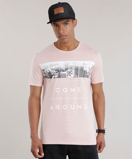 Camiseta--Come-Around--Rose-8705274-Rose_1 Camiseta--Come-Around--Rose-8705274-Rose_1
