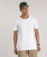 Camiseta-com-Bolso-Estampado-Cinza-Mescla-Claro-8679182-Cinza_Mescla_Claro_1