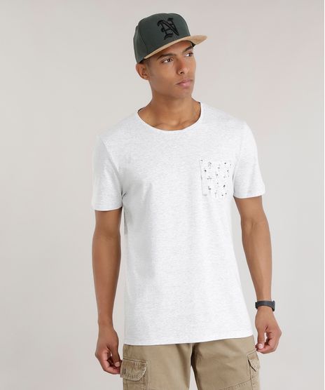 Camiseta-com-Bolso-Estampado-Cinza-Mescla-Claro-8679182-Cinza_Mescla_Claro_1