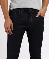 Calca-Jeans-Masculina-Slim-com-Bolsos-Azul-Escuro-9607487-Azul_Escuro_4