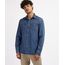 Camisa-Jeans-Masculina-Slim-com-Bolsos-e-Botoes-de-Pressao-Manga-Longa-Azul-Medio-9822072-Azul_Medio_1