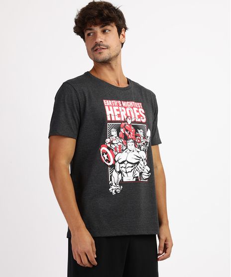 Pijama-Masculino-Os-Vingadores-Manga-Curta-Cinza-Mescla-9961032-Cinza_Mescla_1