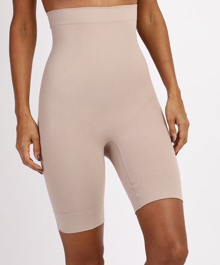 Bermuda-Abdominal-Plie-Modeladora-Cintura-Alta-Bege-9965657-Bege_1