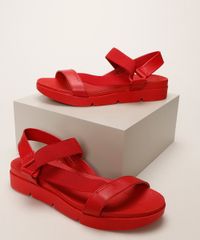 Papete-Feminina-Beira-Rio-Conforto-Com-Tiras-e-Elastico-Vermelha-9961343-Vermelho_1