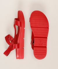 Papete-Feminina-Beira-Rio-Conforto-Com-Tiras-e-Elastico-Vermelha-9961343-Vermelho_6