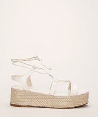 Sandalia-Feminina-Oneself-Flatform-Baixa-Corda-e-Tiras-para-Amarrar-Off-White-9962771-Off_White_2
