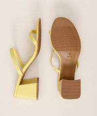 Tamanco-Feminino-Oneself-Salto-Medio-Grosso-Tiras-Finas-Amarelo-Neon-9963514-Amarelo_Neon_6
