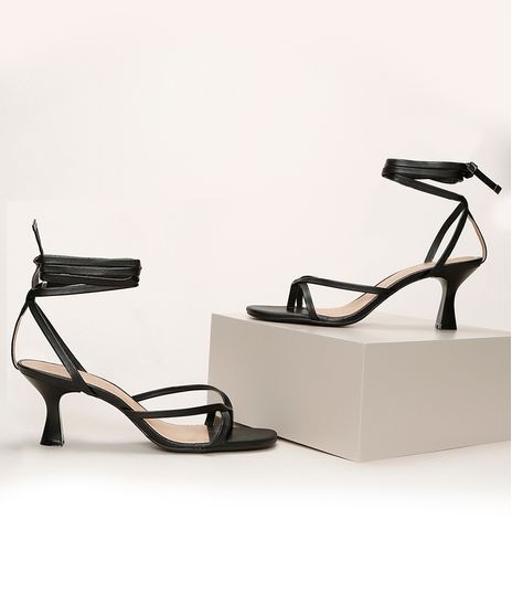 Sandalia-Feminina-Oneself-Salto-Medio-Taca-com-Tiras-para-Amarrar-Preta-9965017-Preto_1