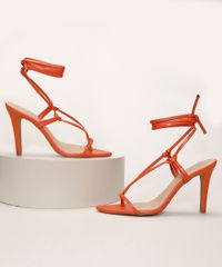 Sandalia-Feminina-Oneself-Salto-Alto-Fino-com-Tiras-para-Amarrar-Laranja-9965018-Laranja_1