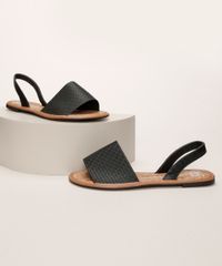 Rasteirinha-Feminina-Moleca-Tiras-Tresse-Preta-9967778-Preto_1