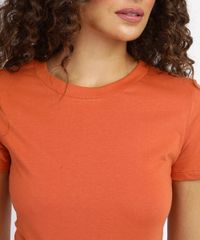 Blusa-Feminina-Basica-Manga-Curta-Decote-Redondo-Laranja-1-9942844-Laranja_1_4