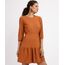 Vestido-Feminino-Curto-Canelado-com-Recortes-Manga-Bufante-Cobre-9961290-Cobre_1