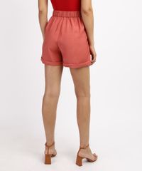 Short-Feminino-Cintura-Alta-Alfaiatado-com-Bolsos-Coral-9948726-Coral_2