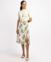 Saia-Feminina-Midi-Estampada-de-Folhagem-com-Fenda-Off-White-9947370-Off_White_3