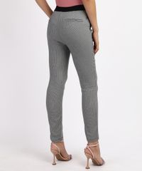 Calca-Feminina-Reta-Cintura-Media-Alfaiatada-Estampada-Pied-de-Poule-Preta-9906043-Preto_2