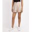 Short-Feminino-Cintura-Alta-Alfaiatado-com-Bolsos-Kaki-9948726-Kaki_1