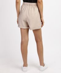 Short-Feminino-Cintura-Alta-Alfaiatado-com-Bolsos-Kaki-9948726-Kaki_2