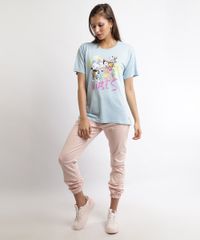 Blusa-Feminina-Turma-do-Mickey-Manga-Curta-Decote-Redondo-Azul-9957656-Azul_3
