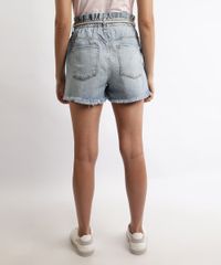 Short-Jeans-Feminino-Clochard-Cintura-Super-Alta-com-Cinto-Cadarco-Azul-Claro-9964997-Azul_Claro_2