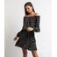 Vestido-Feminino-Curto-Ombro-a-Ombro-Estampado-Xadrez-Manga-Longa-Preto-9895346-Preto_1