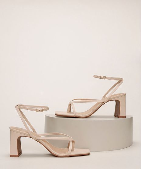 Sandalia-Feminina-Oneself-Bico-Quadrado-Salto-Medio-Reto-Bege-9966901-Bege_1