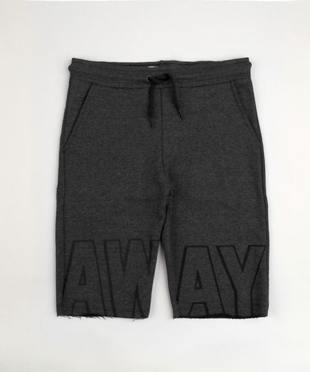 Bermuda-de-Moletom-Juvenil--Away--com-Bolsos-Cinza-Mescla-Escuro-9954272-Cinza_Mescla_Escuro_1 Bermuda-de-Moletom-Juvenil--Away--com-Bolsos-Cinza-Mescla-Escuro-9954272-Cinza_Mescla_Escuro_1