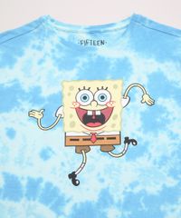 Blusa-Juvenil-Bob-Esponja-Estampada-Tie-Dye-Manga-Curta-Azul-9962300-Azul_3