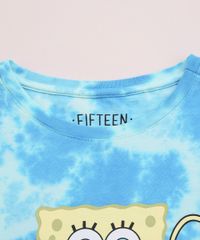 Blusa-Juvenil-Bob-Esponja-Estampada-Tie-Dye-Manga-Curta-Azul-9962300-Azul_4