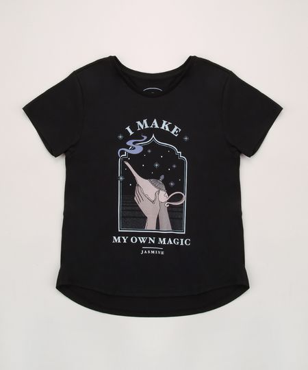 Blusa-Juvenil-Lampada-do-Genio-Manga-Curta-Preta-9962341-Preto_1
