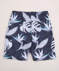 Bermuda-Surf-Juvenil-Estampada-de-Folhagens-com-Bolsos-Azul-Marinho-9954468-Azul_Marinho_2