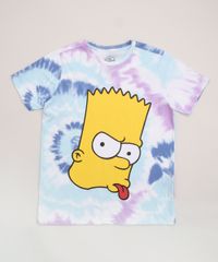 Camiseta-Juvenil-Bart-Os-Simpsons-Estampada-Tie-Dye-Manga-Curta-Multicor-9960446-Multicor_1